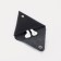 Case for coins/headphones on the button, black color