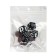 A set of cubes for D&D (Dungeons and Dragons, DND) "Game time", Series: D&D, 7 pcs, gray