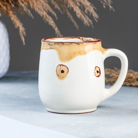 Mug "Form" 0.3l / 9x9.5cm, caramel