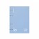Notebook on rings A5 100 sheets of Erichkrause IQ Fineline Symbol Plastic Cover Blue, Offset 80 g/m², White is 100% mix