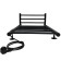 The electric heated towelputor "Sanprise" Aurora P6, 400x600 mm, left, black