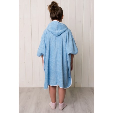 Hat-pongo for a boy, size 100 × 80 cm, blue, Makra-4