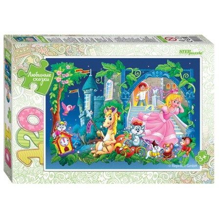 Puzzles "Favorite Tales", 120 elements, mix-7