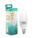 LED LED SMARTBUY, E14, C37, 9.5 W, 3000 K, warm white light