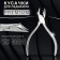 Pedicure nippers "Premium", hidden spring, 12.2 cm, blade length - 15 mm, silver color