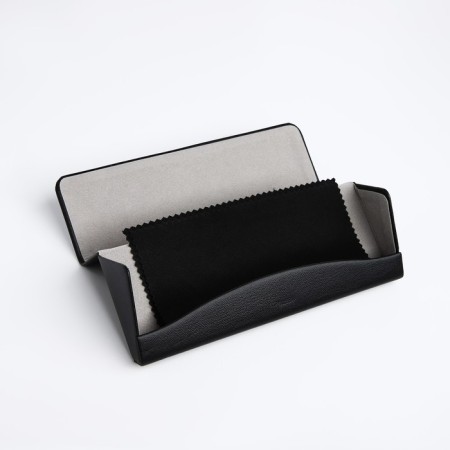 Case for glasses on a cracker, black color-4