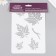 Plastic stencil "leaflets" 16x24 cm