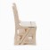 Transformer chair (step-on-step)