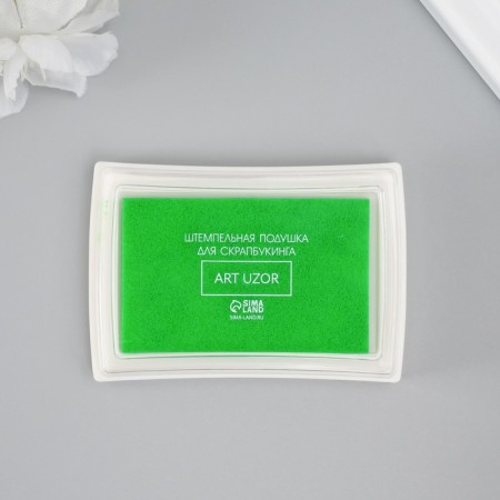 Stamping pillow "Fruit-green" 7.7x5.2x1.8 cm