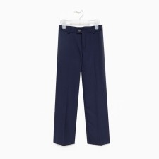 School pants for boys, blue color, height 140-146cm