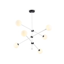 Suspended Ambrella Light, Modern, TR2512, 6XG9, white, black color