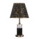 Table lamp "RAMAR" 1x40W E27+backlight, black/gold 27x27x48cm