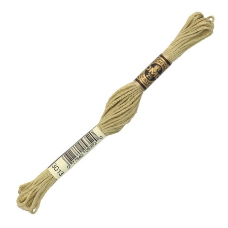 The threads of the DMC 117 (3013), 12 pcs. packaged