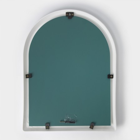 Mirror in the frame, 49.5 × 39 cm, white color-2