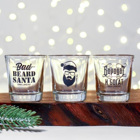 Gift set “Time to celebrate!”: Playing cards, glasses, 3 pcs.-1
