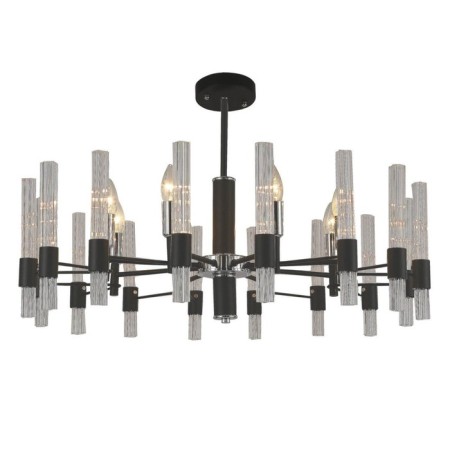 Supreme chandelier, 8x40W E14, black color-1