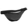 Men's belt bag, artificial leather, black 32x3x15 cm