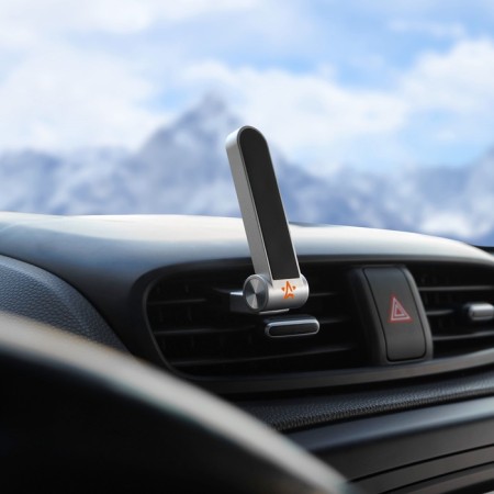 Holder for a phone in a deflector magnetic anodized-2