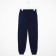 Pants for the boy are beginning, the color is dark blue, height 128 cm
