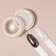 Nail rubbing, with an applicator, the color of the hoar