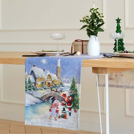Path on the Ethel Ethel "Christmas Evening" table 40x147 +/- 5 cm, 100% hl, sarzha 190 g/m2-1
