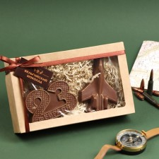 Belgian chocolate, 2 in 1 