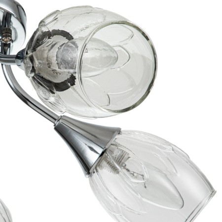 Ceiling lamp 5x40W E14, size 50x50x20 cm-3