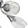 Ceiling lamp 5x40W E14, size 50x50x20 cm