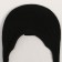 Invisible socks female, black color, size 23 (36-39)