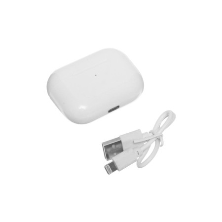 Naustors Wireless Red Line BHS - 44, BT 5.0, TWS, vacuum, microphone, white-11
