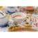 Porcelain shares “Cosmos”, 370 ml, d = 13.1 cm, orange color