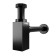 Siphon for the sink Wasserkraft A169, 1 1/4 "x 32 mm, brass, black