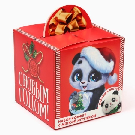 A set of sweets with a toy "New Year's package", 250 g-5