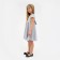 Dress elegant children's KAFTAN, p. 32 (110-116 cm), silver