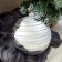 Ball plastic d-15 cm "Orbit" silver
