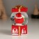 Souvenir Polystone Water Ball "New Year's character in the gift" MIX 4.5x4.5x7.3 cm