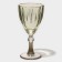 Glass "Triumph", 300 ml, 8.5 × 18.5 cm, green color