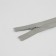 Lightning secret, No. 3, non-income, automatic lock, cotton, 40 cm, light gray color