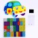 The mosaic is a sticker uniform "Machine". Set for creativity