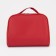 Cosmetic bag with lightning, with a pen, red color
