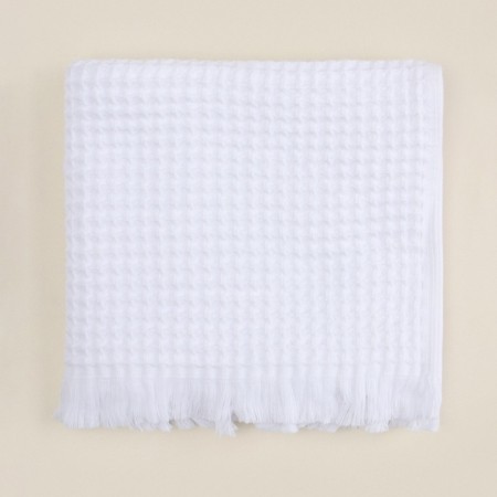 Waffle towel SL Home: BOHO "Blanc de Blanc" 100x180 cm, 100% cotton, 300 g/m2-11