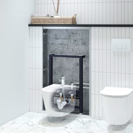 Installation stand for the suspended bidet IDDIS Profix Prob000i32, 135x500x820, universal-3