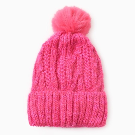 Women's hat minku, pink color, rr 56-58-5