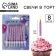 Candles for the cake, pink, 8 pcs.