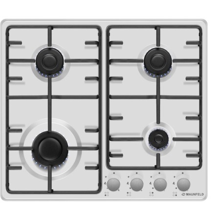 Hlect surface Maunfeld Eghe.64.3sts-EW, gas, 4 burners, silver