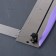 Confectionery spatula with a size ruler, 2 parts, 31 × 23 × 3 cm, purple color