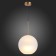 Suspension lamp ST LUCE. SL1133.523.01. Bopone. 1x40 watts, E27, 30x30 cm, brass color