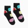 Women's socks, black color/heart, size 38-40