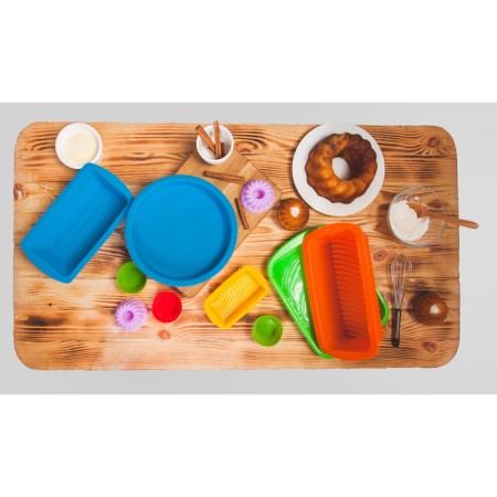 Baking uniform “Bread”, silicone, 24 × 13 × 6 cm, beige color-6