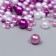Beads for creativity plastic "Round. Purple assorted" d = 3-8 mm, set 10 grams
